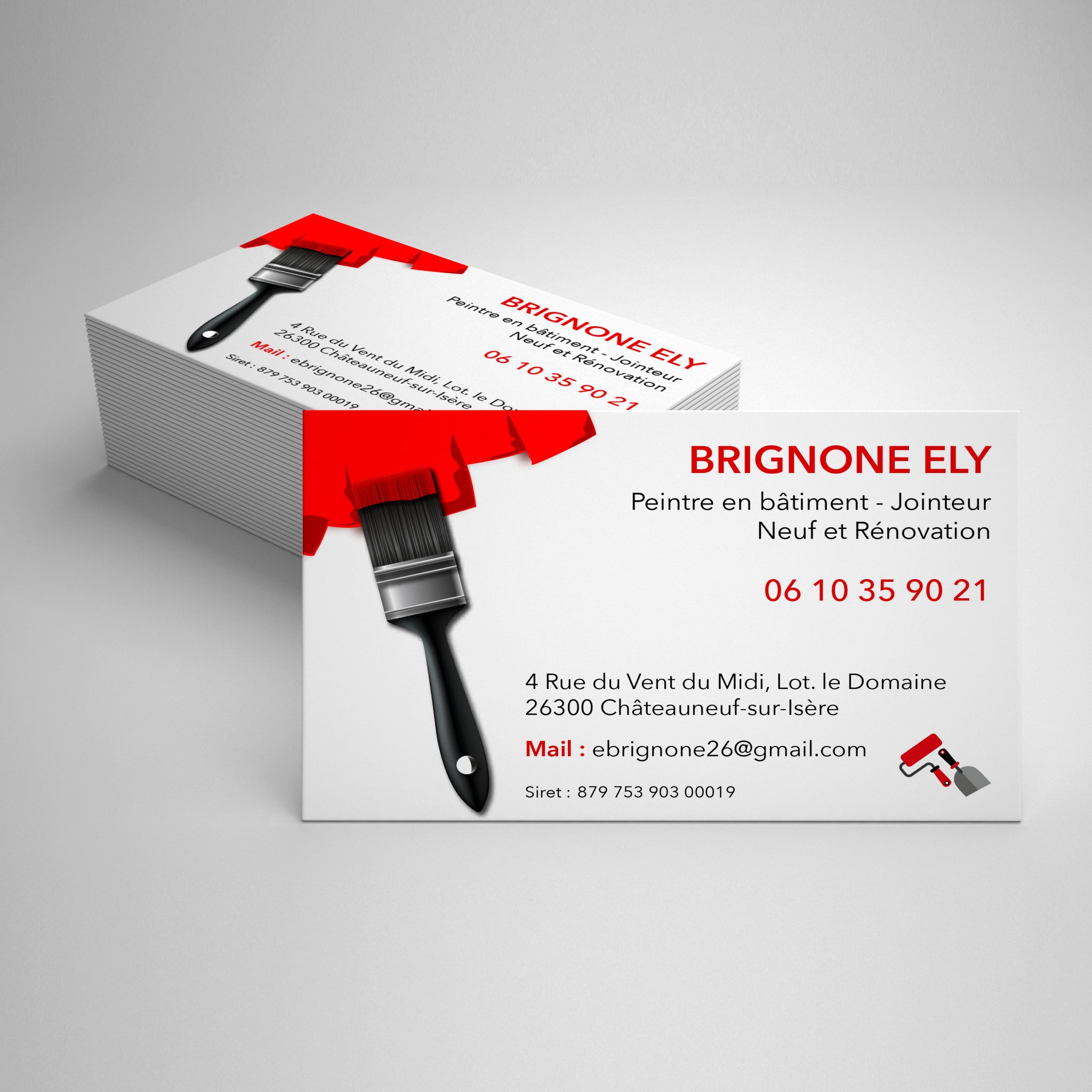 Cartes de visite : BRIGONE ELY